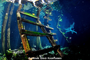 Grand Cenote entrypoint by Henrik Gram Rasmussen 